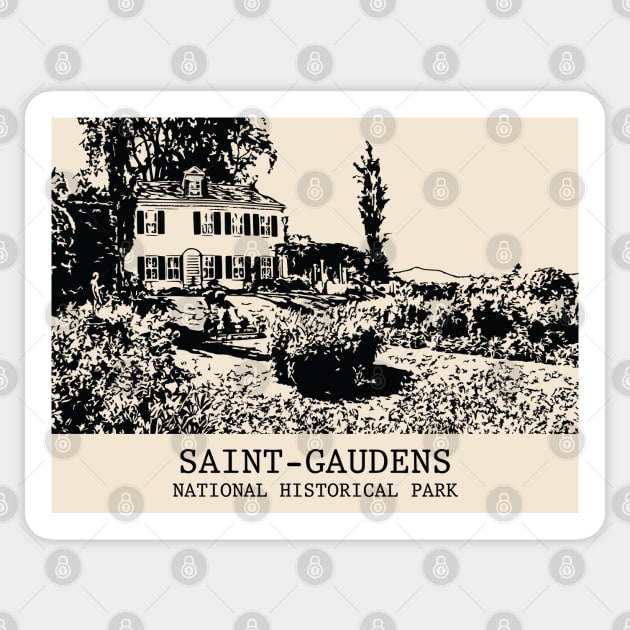 Saint-Gaudens National Historical Park Sticker by Lakeric
